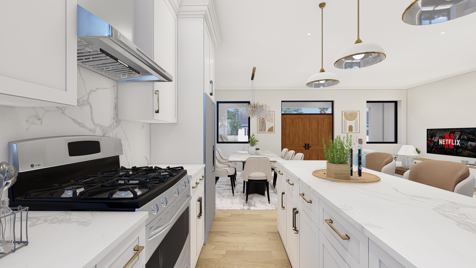 Oakline — Contemporary architectural plan