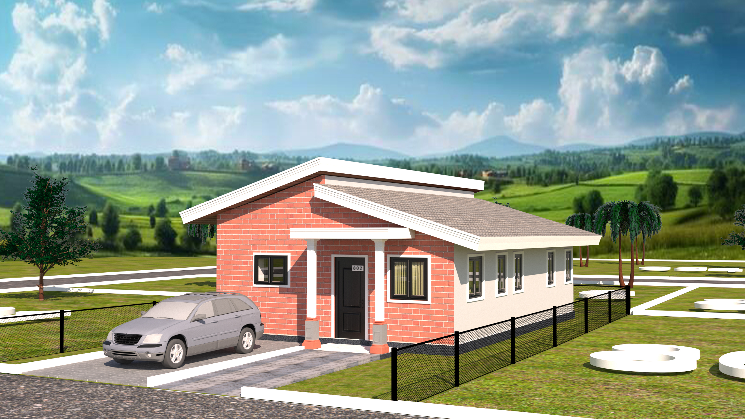 Peachplum — Contemporary architectural plan